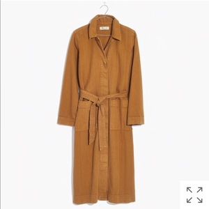 Madewell Denim Duster Coat